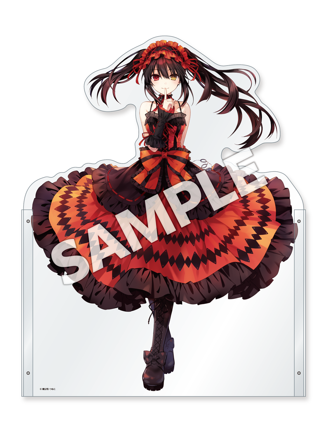 預購 - 『DATE A LIVE 約會大作戰』等身大壓克力人形立牌 時崎狂三【日本進口精品-2023/5月下旬】