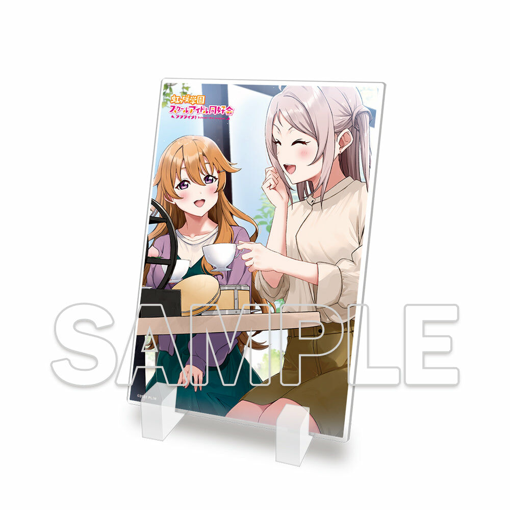 預購 - 『LoveLive！虹咲學園學園偶像同好會』迷你壓克力立牌 彼方&嵐珠【日本進口精品-2023/5月上旬】