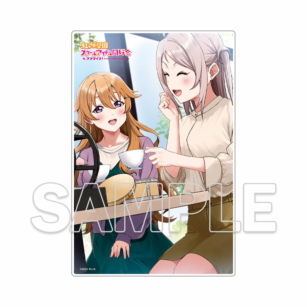 預購 - 『LoveLive！虹咲學園學園偶像同好會』迷你壓克力立牌 彼方&嵐珠【日本進口精品-2023/5月上旬】