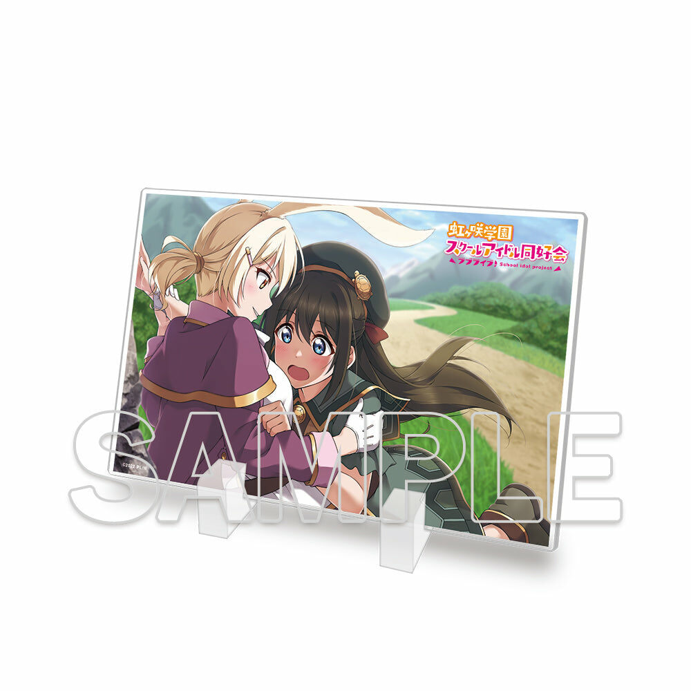 預購 - 『LoveLive！虹咲學園學園偶像同好會』迷你壓克力立牌 雫&愛【日本進口精品-2023/5月上旬】