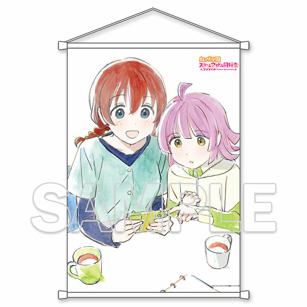 預購 - 『LoveLive！虹咲學園學園偶像同好會』B2掛軸 艾瑪＆璃奈[2]【日本進口精品-2023/5月上旬】