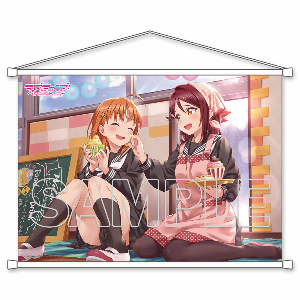 預購 - 『LoveLive！Sunshine!!』B2掛軸 Aqours 千歌＆梨子[2]【日本進口精品-2023/5月上旬】