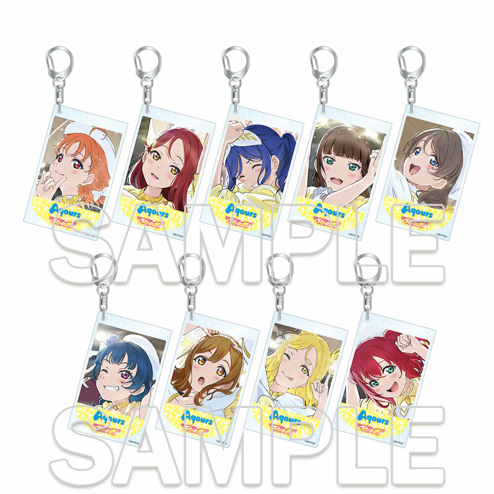 預購 - 『LoveLive！Sunshine!!』 寫真小卡風壓克力鑰匙圈 Ver.なんどだって約束！ 黒澤露比【日本進口精品-2023/3月下旬】