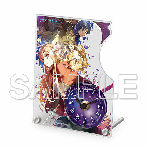 預購 - 【再販】『Sword Art Online刀劍神域 Progressive』壓克力時鐘[2]【日本進口精品】