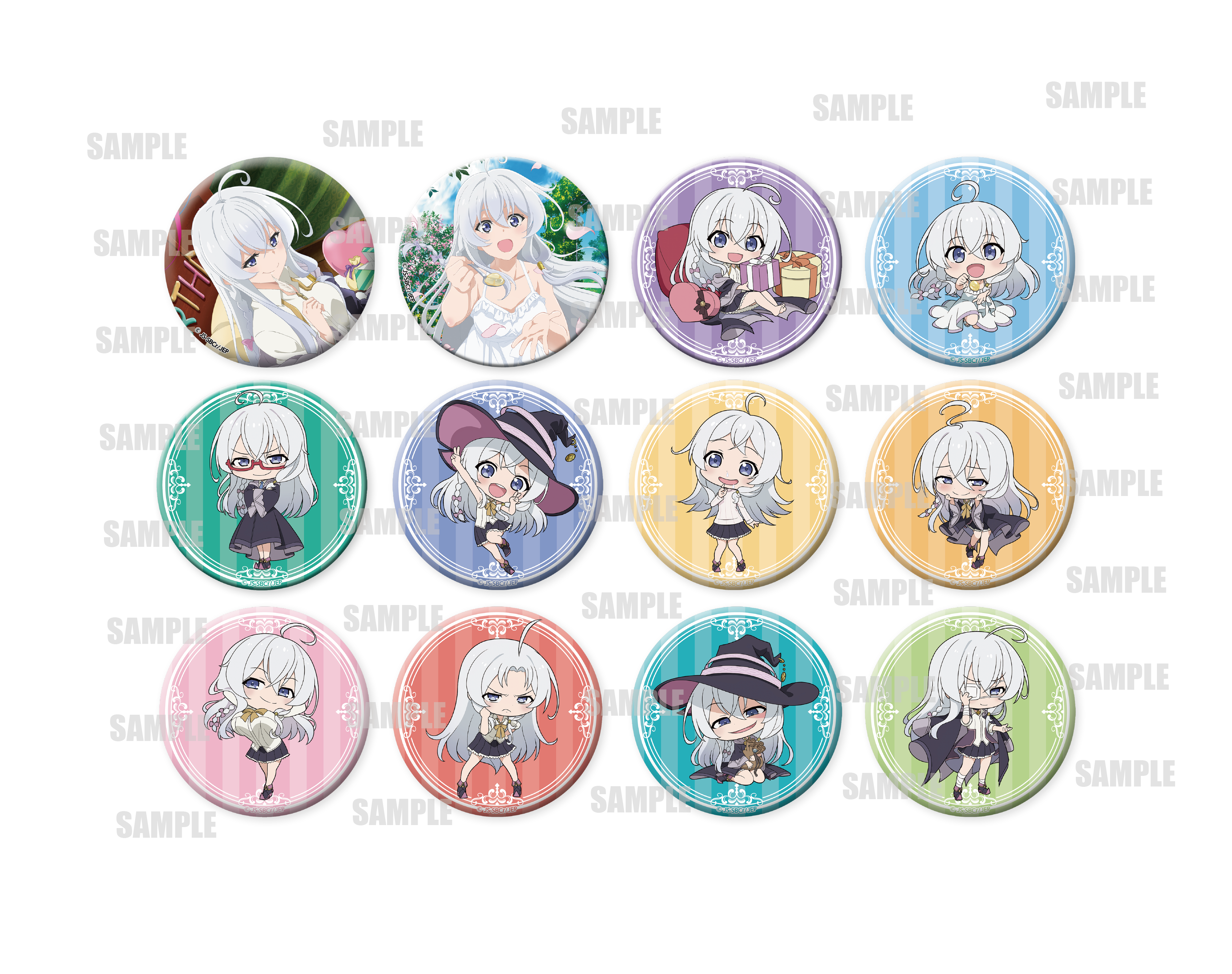 預購 - 魔女之旅 集換式徽章 伊蕾娜 Happy Birthday ver. PACK 盲盒販售 隨機出貨【日本進口精品-2023/4月下旬】