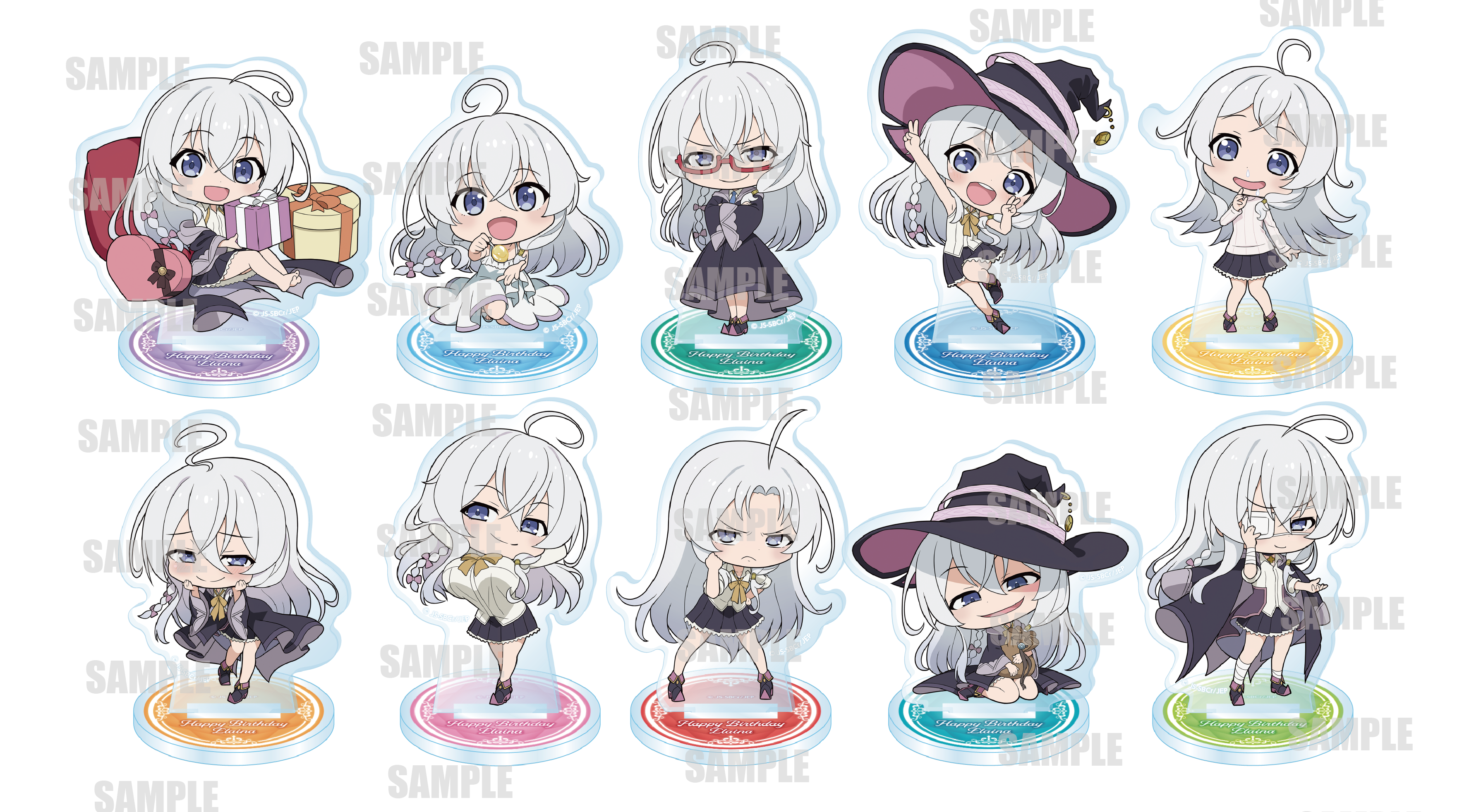 預購 - 魔女之旅 集換式迷你壓克力人形立牌 伊蕾娜 Happy Birthday ver. BOX販售【日本進口精品-2023/4月下旬】