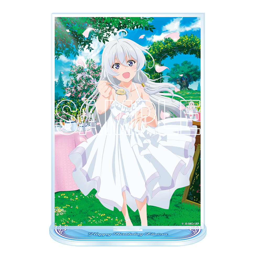 預購 - 魔女之旅 伊蕾娜 Happy Birthday 壓克力插畫圖案板 洋裝ver.【日本進口精品-2023/4月下旬】