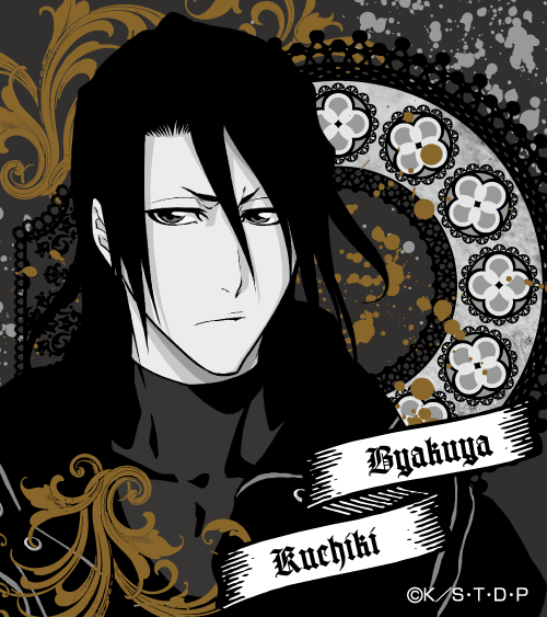 預購 - BLEACH死神 迷你色紙 BLACK ＆ ROCK 朽木白哉 monochrome【日本進口精品-2023/4月下旬】