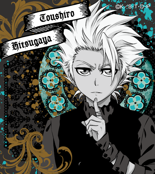 預購 - BLEACH死神 迷你色紙 BLACK ＆ ROCK 日番谷冬獅郎 monochrome【日本進口精品-2023/4月下旬】