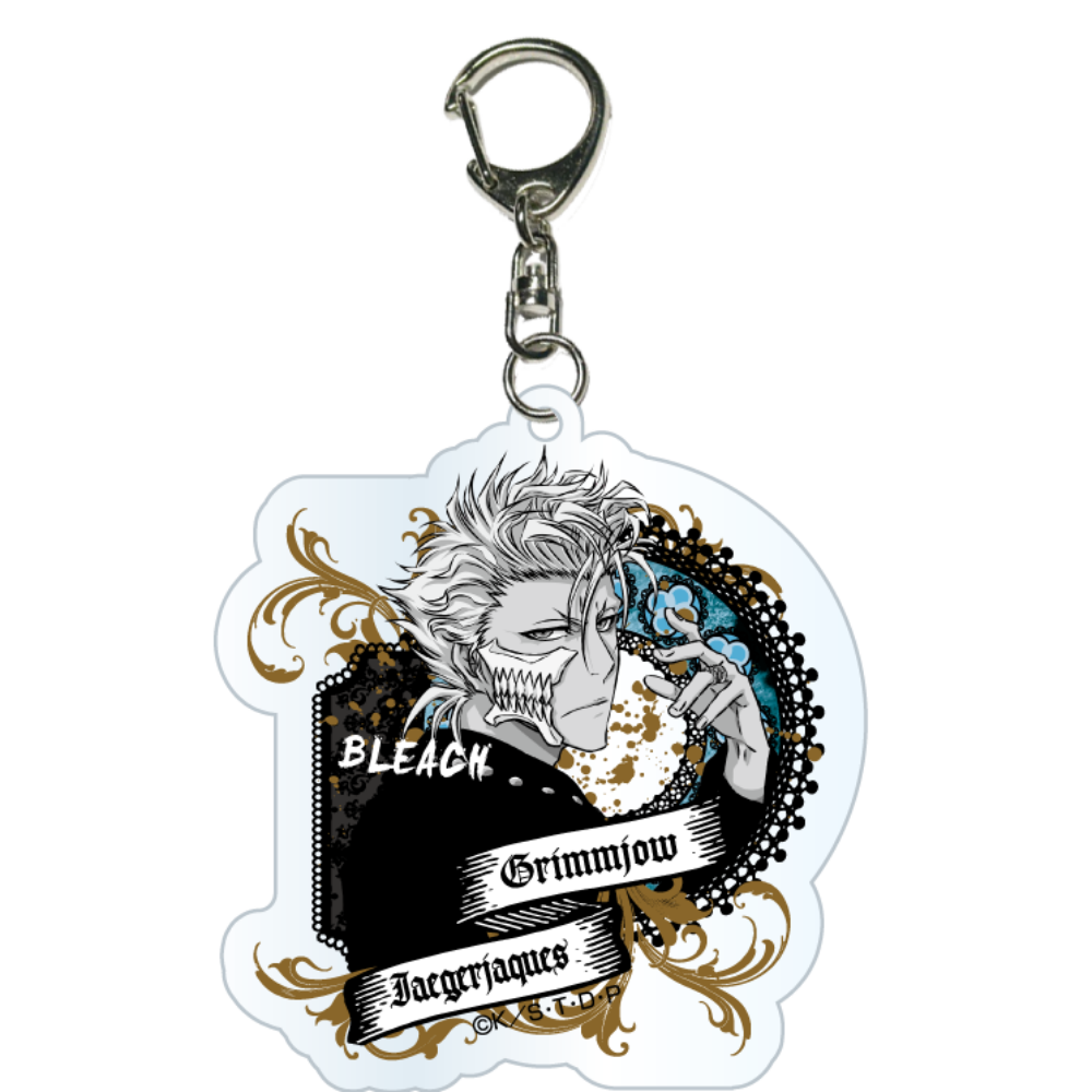 預購 - BLEACH死神 壓克力鑰匙圈 BLACK ＆ ROCK 葛力姆喬‧賈卡傑克　monochrome【日本進口精品-2023/4月下旬】