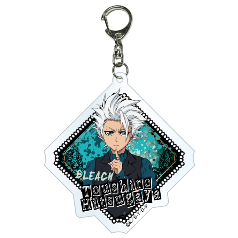 預購 - BLEACH死神 壓克力鑰匙圈 BLACK ＆ ROCK 日番谷冬獅郎【日本進口精品-2023/4月下旬】