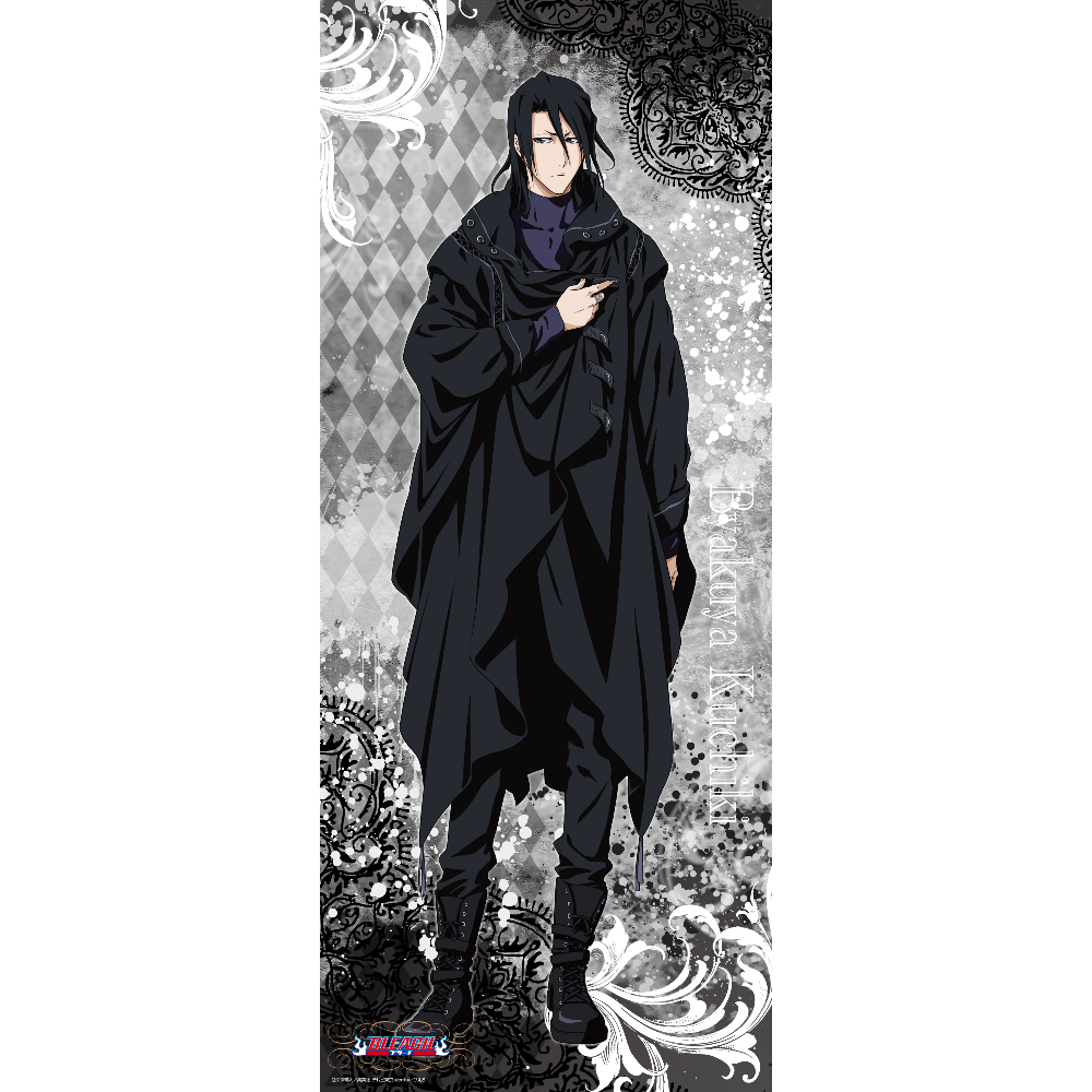 預購 - BLEACH死神 等身大布海報 BLACK ＆ ROCK 朽木白哉【日本進口精品-2023/4月下旬】