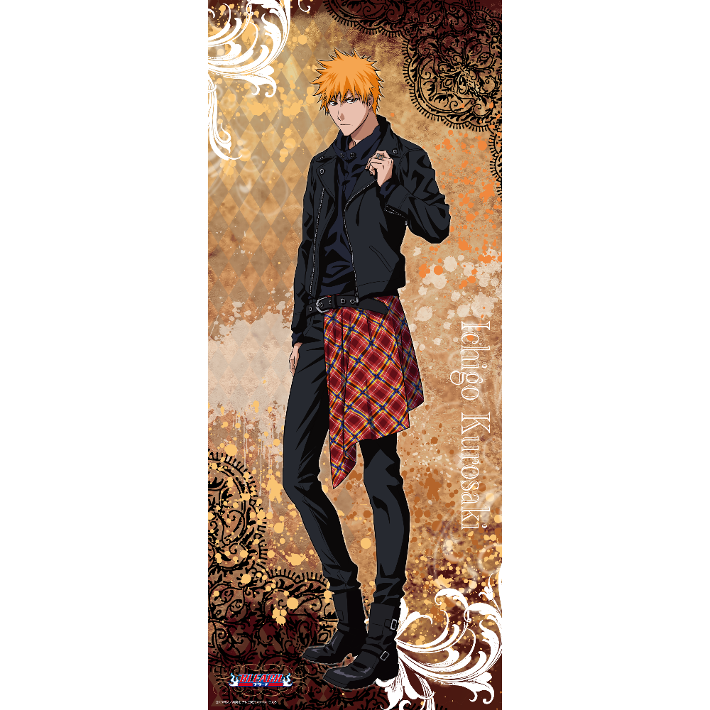 預購 - BLEACH死神 等身大布海報 BLACK ＆ ROCK 黑崎一護【日本進口精品-2023/4月下旬】