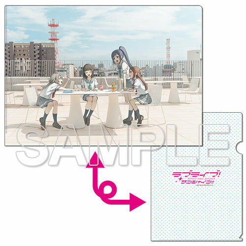 【預購日本進口精品-2023/2月下旬】『LoveLive！Sunshine!!』 A4 File夾 Aqours 梨子＆果南＆黛雅＆曜