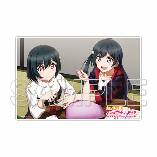 【預購日本進口精品-2023/2月下旬】『LoveLive！虹咲學園學園偶像同好會』 迷你壓克力立牌 雪菜＆栞子