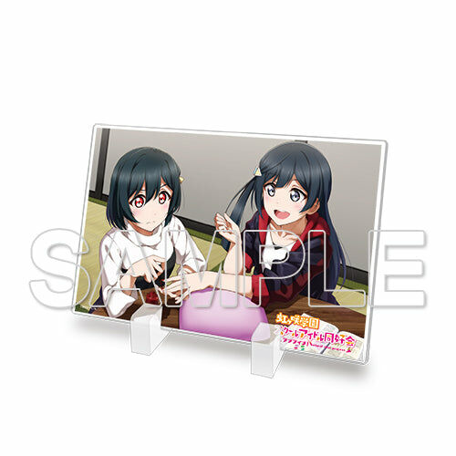 【預購日本進口精品-2023/2月下旬】『LoveLive！虹咲學園學園偶像同好會』 迷你壓克力立牌 雪菜＆栞子