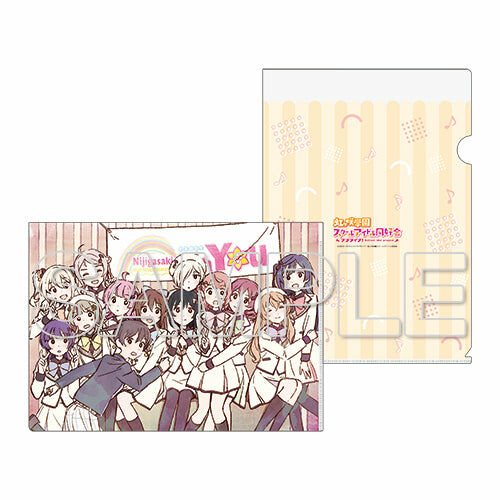【預購日本進口精品-2023/2月下旬】『LoveLive！虹咲學園學園偶像同好會』A4資料本＆A4 File夾套組 Ver.with You