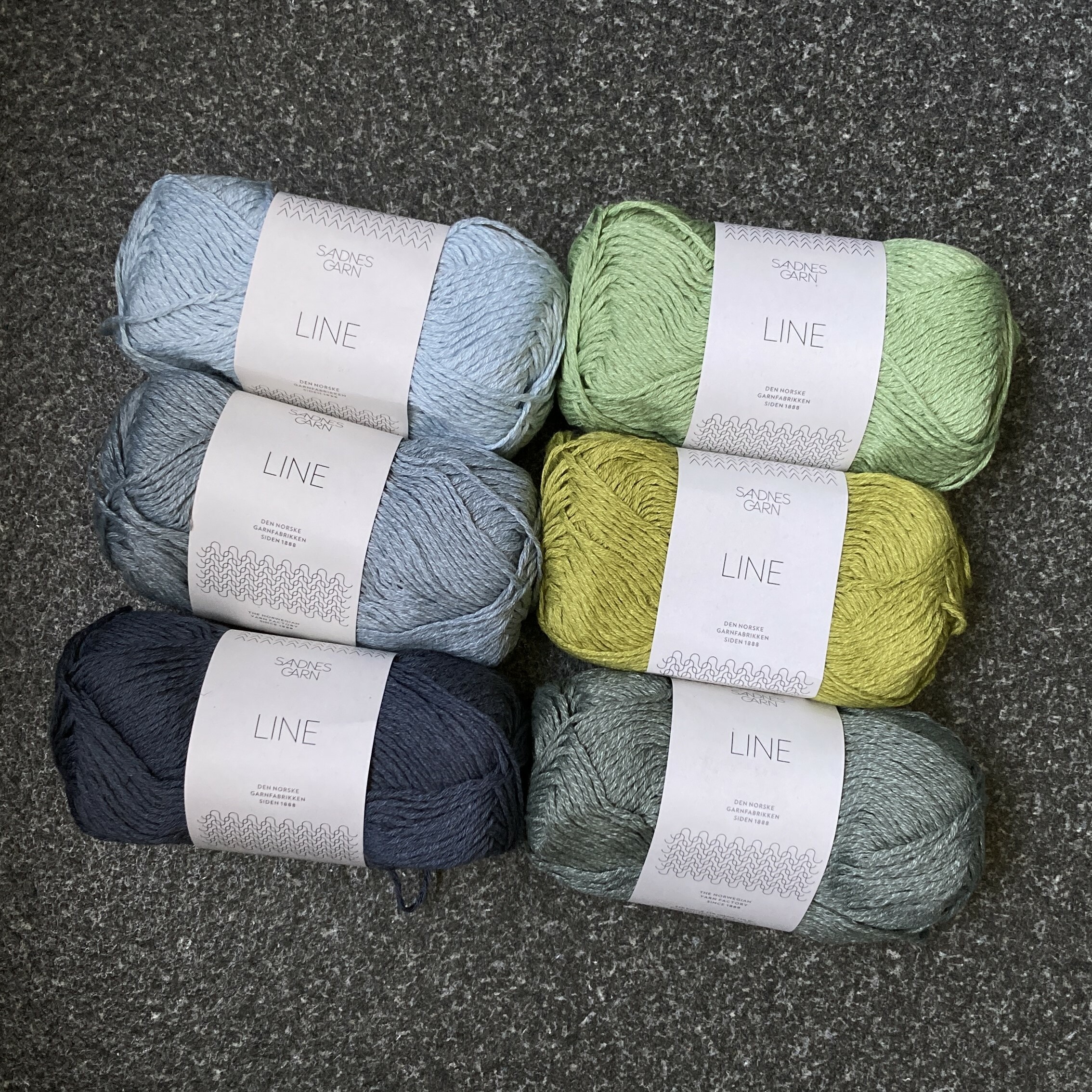 [SANDNES GARN] Line 棉麻線