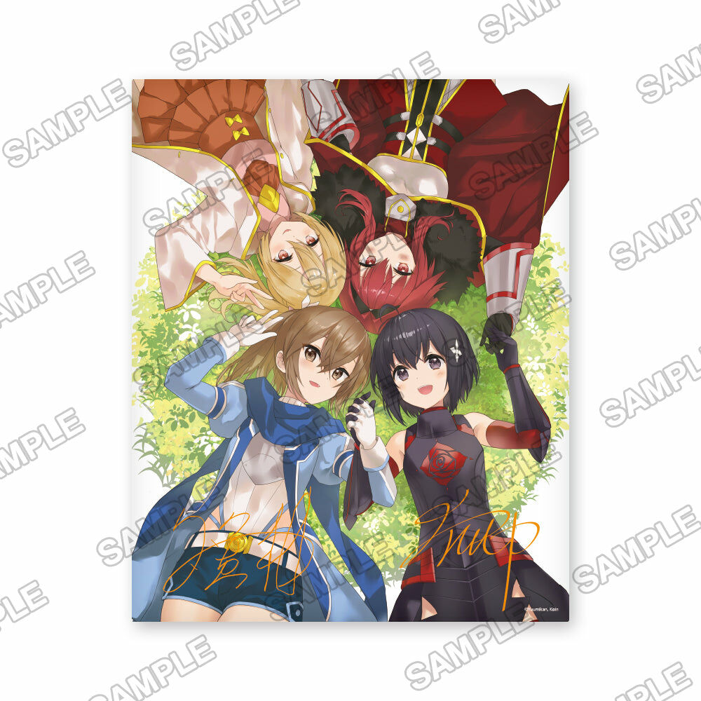 【預購日本進口精品-2023/2月下旬】KADOKAWA BOOKS F3無框畫 『怕痛的我，把防禦力點滿就對了』