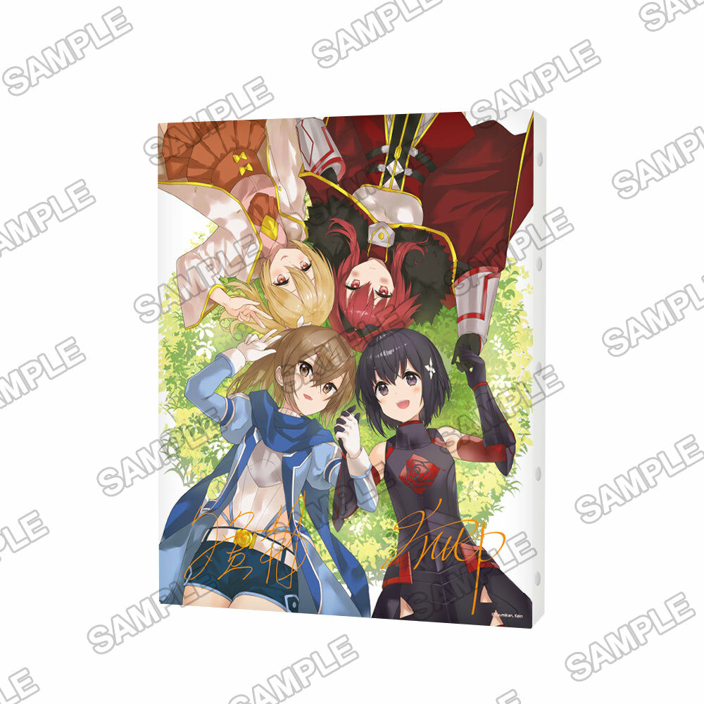 【預購日本進口精品-2023/2月下旬】KADOKAWA BOOKS F3無框畫 『怕痛的我，把防禦力點滿就對了』