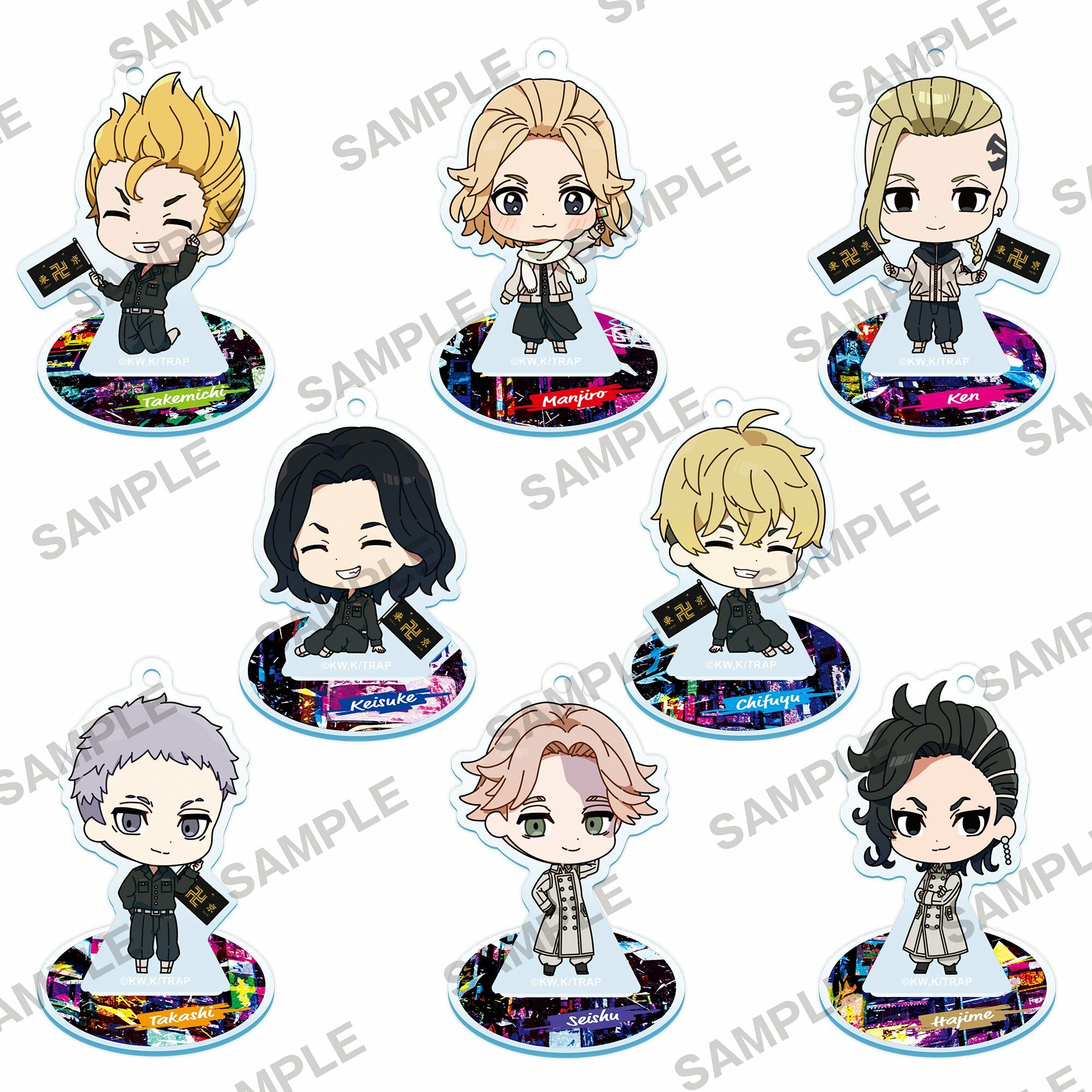 【預購日本進口精品-2023/2月下旬】 東京卍復仇者　mini壓克力人形立牌　PACK盲盒販售 隨機出貨