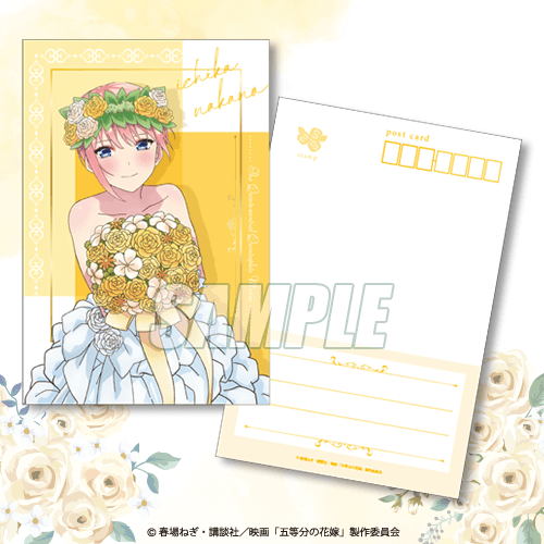 【預購日本進口精品-2023/4月中旬】「五等分的新娘」  Newtype 明信片5張組