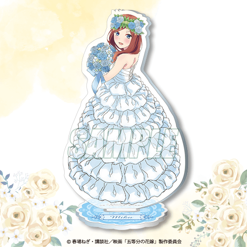 【預購日本進口精品-2023/4月中旬】「五等分的新娘」  Newtype 壓克力人形立牌 中野三玖