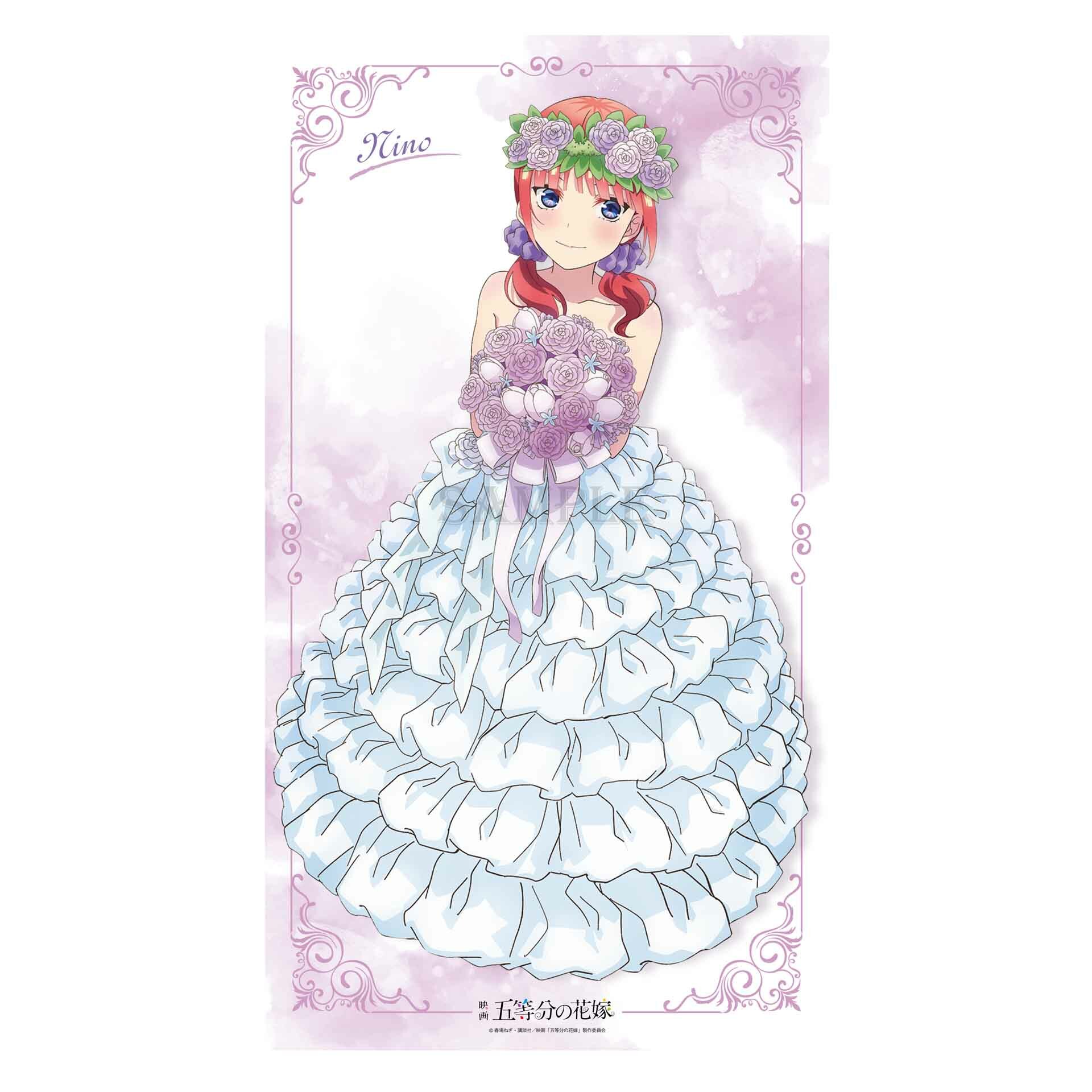 【預購日本進口精品-2023/4月中旬】「五等分的新娘」 Newtype 等身大布海報 中野二乃