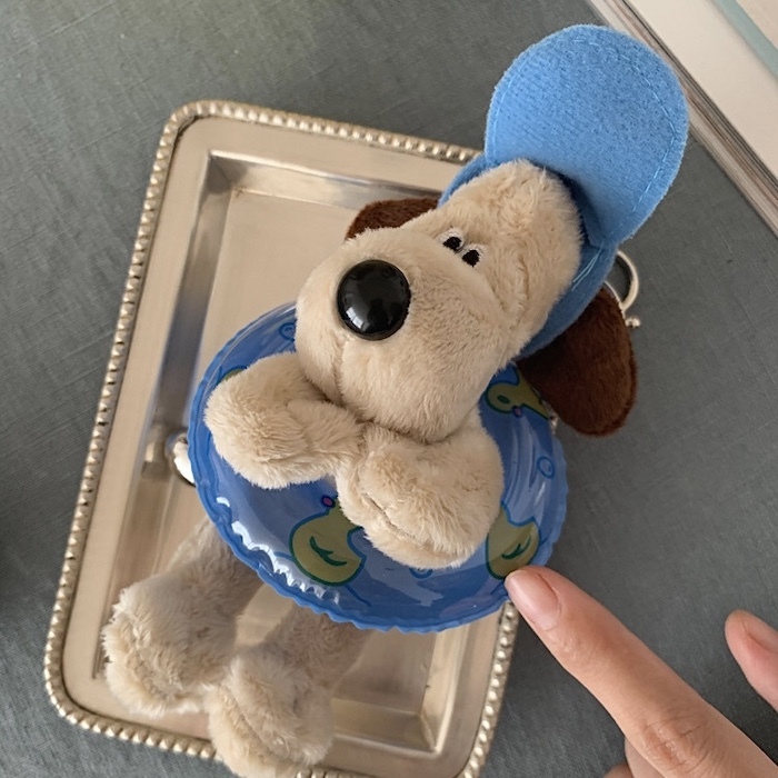 《51206》藍帽子🧢藍泳圈阿高鑰匙圈