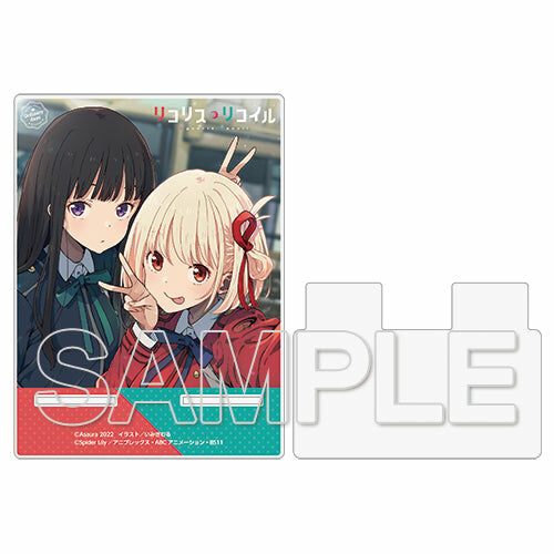 【預購日本進口精品-2023/1月中旬】『Lycoris Recoil 莉可麗絲』壓克力手機架