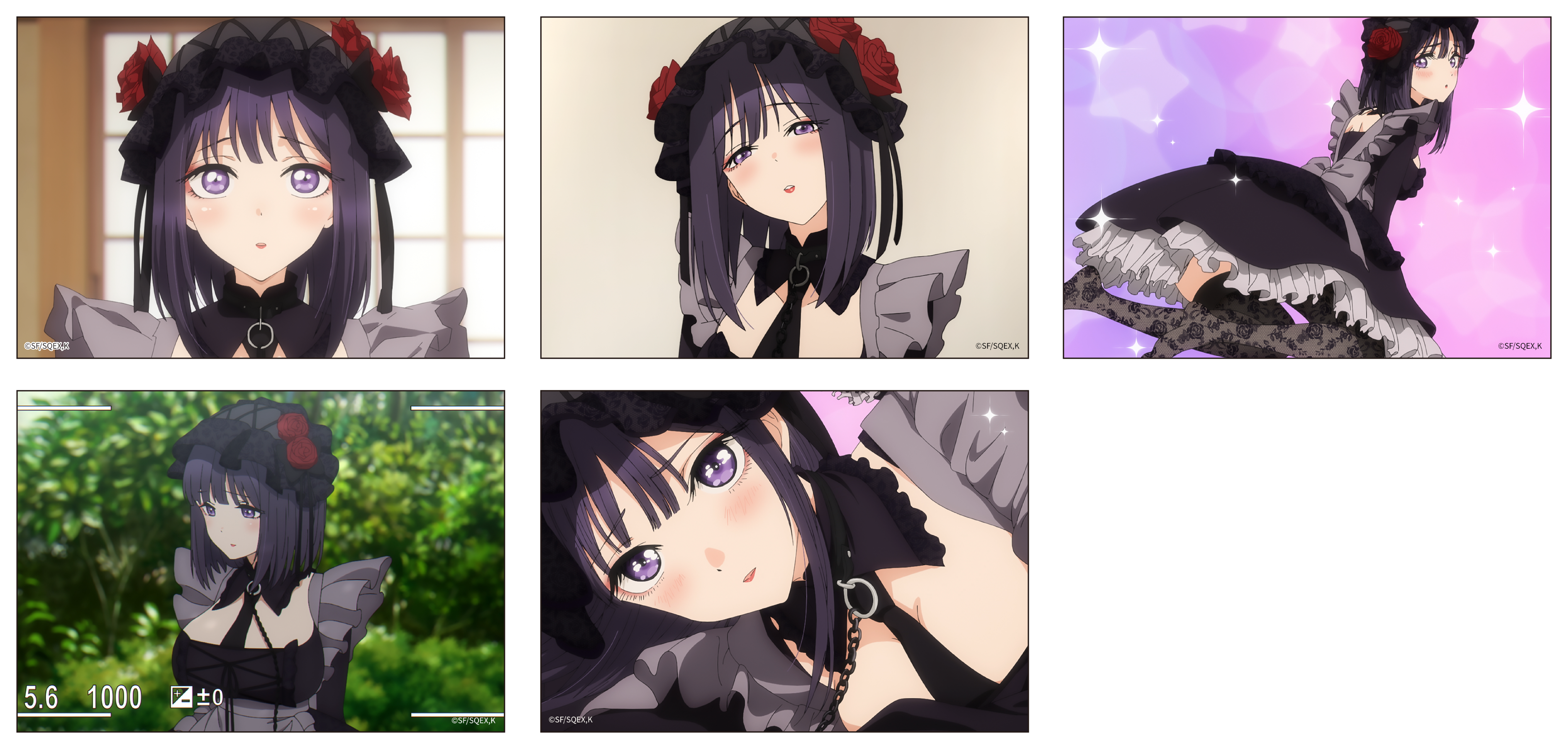 預購-【再販】TV動畫「戀上換裝娃娃」 插畫小卡5張套組 E【日本進口精品】