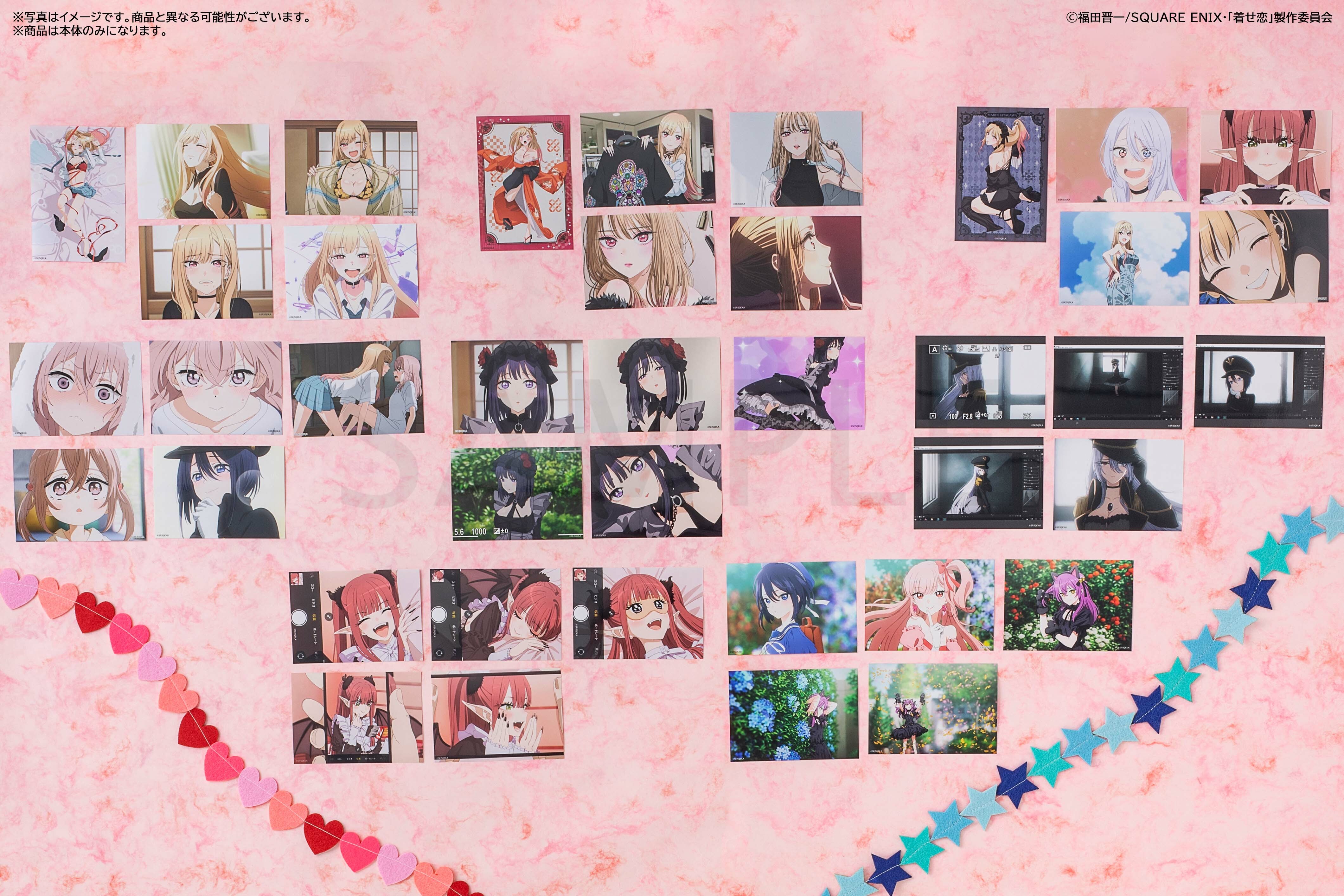 預購-【再販】TV動畫「戀上換裝娃娃」 插畫小卡5張套組 B【日本進口精品】