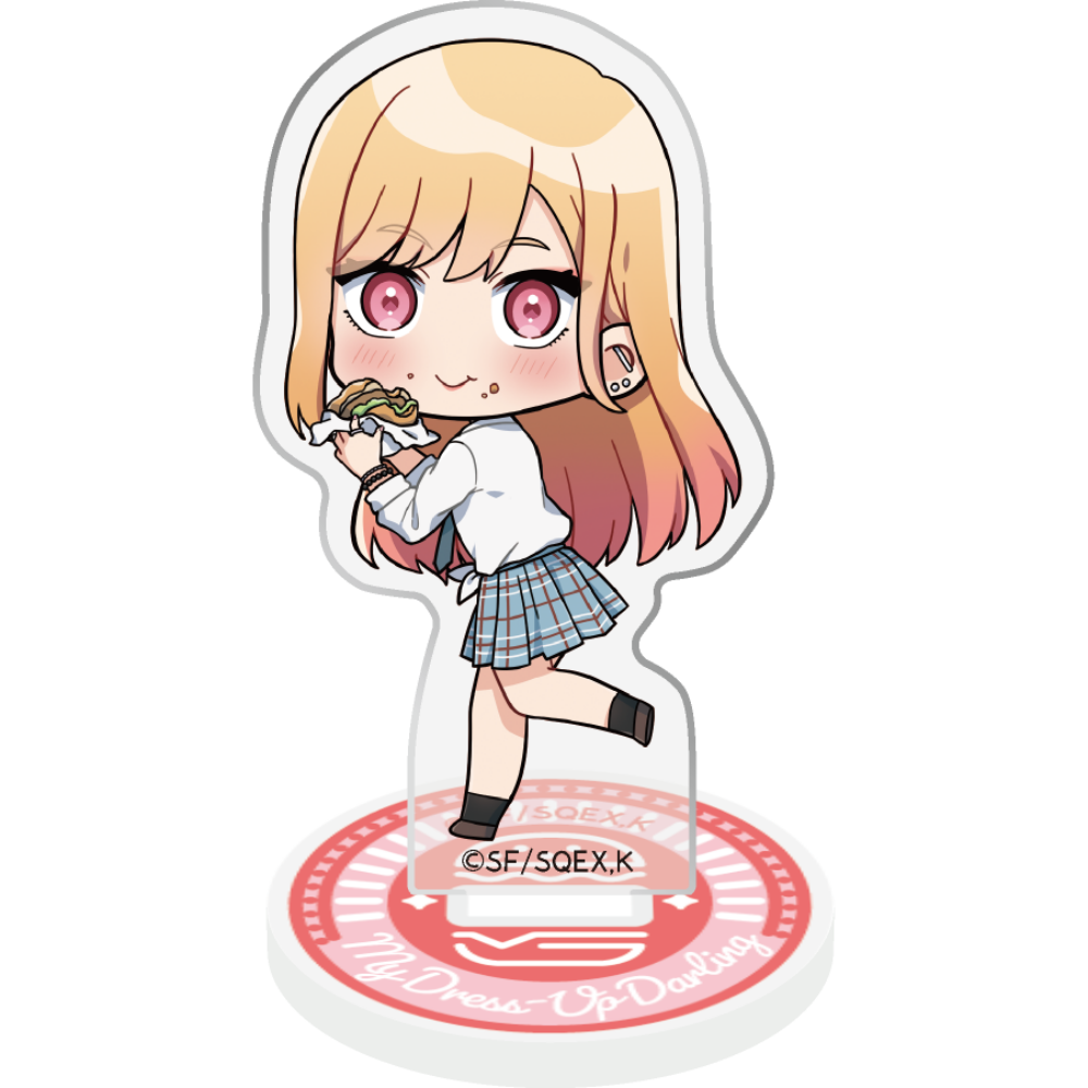 預購-【再販】TV動畫「戀上換裝娃娃」 Q版壓克力人形立牌 喜多川海夢 もぐもぐ【日本進口精品】