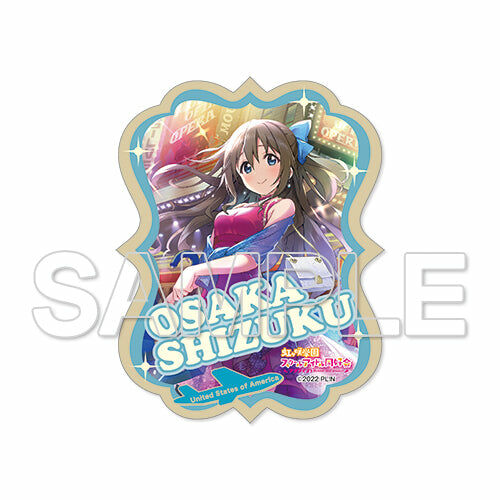 【預購日本進口精品-2022/11月下旬】『LoveLive！虹咲學園學園偶像同好會』幻想世界旅行 旅行貼紙 櫻坂雫