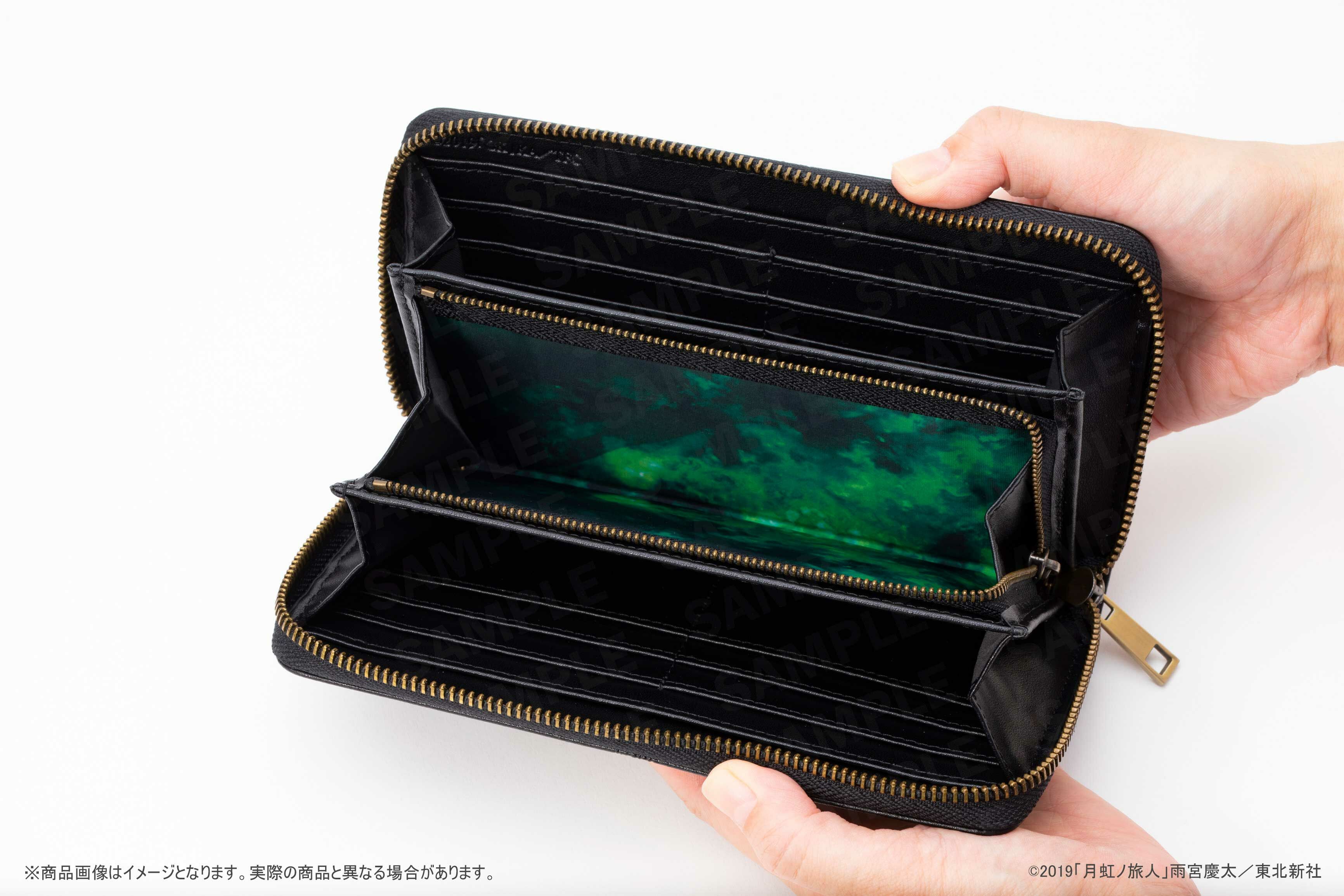 【預購日本進口精品-2023/2月上旬】牙狼<GARO> 真皮拉鍊皮夾 黃金騎士牙狼版