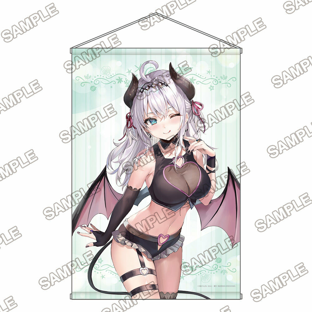 【預購日本進口精品-2022/11月中旬】角川Sneaker文庫 海邊角色扮演祭 B2掛軸 『不時輕聲地以俄語遮羞的鄰座艾莉同學』艾莉