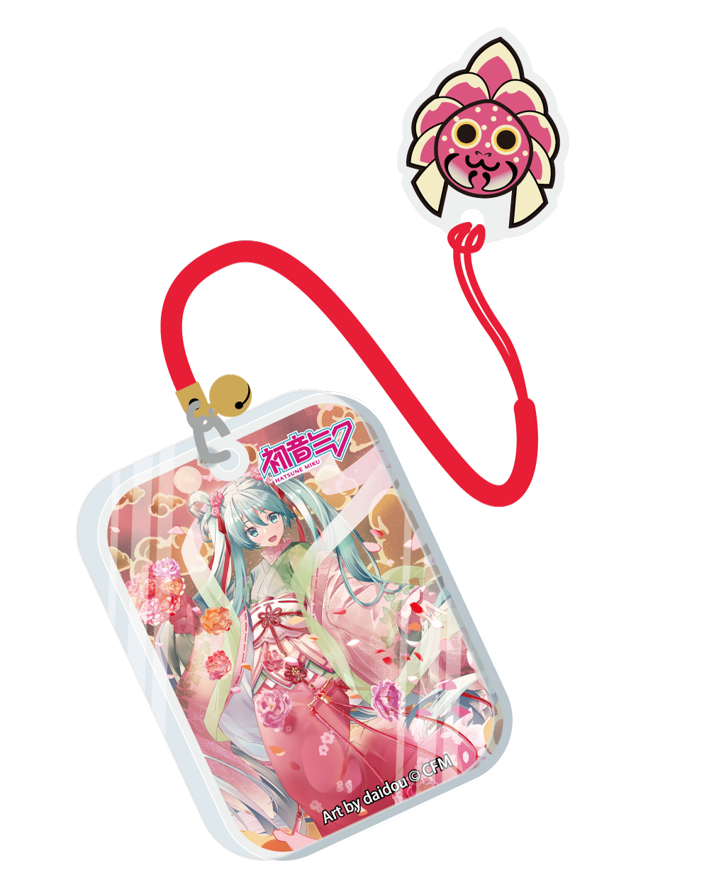 【預購日本進口精品-2022/11月中旬】「弘前睡魔祭300年祭」×「初音未來」 極厚壓克力根付 Art by 大堂