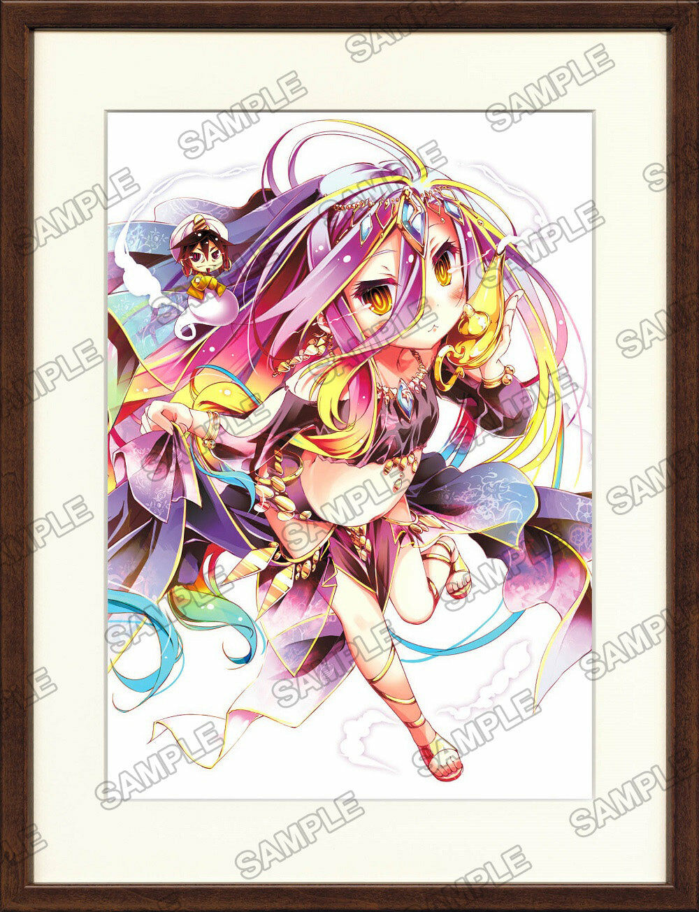 【預購日本進口精品-2022/11月中旬】MF文庫J夏之學園祭2022　全新繪製複製原畫　NO GAME NO LIFE 遊戲人生