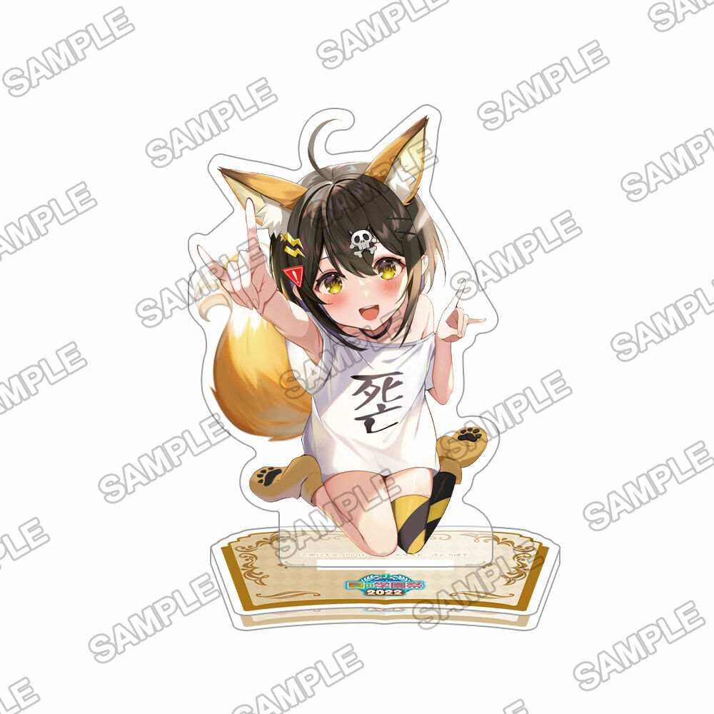 【預購日本進口精品-2022/11月中旬】MF文庫J夏之學園祭2022　全新繪製壓克力人形立牌　全力回避FLAG醬！（暫譯）