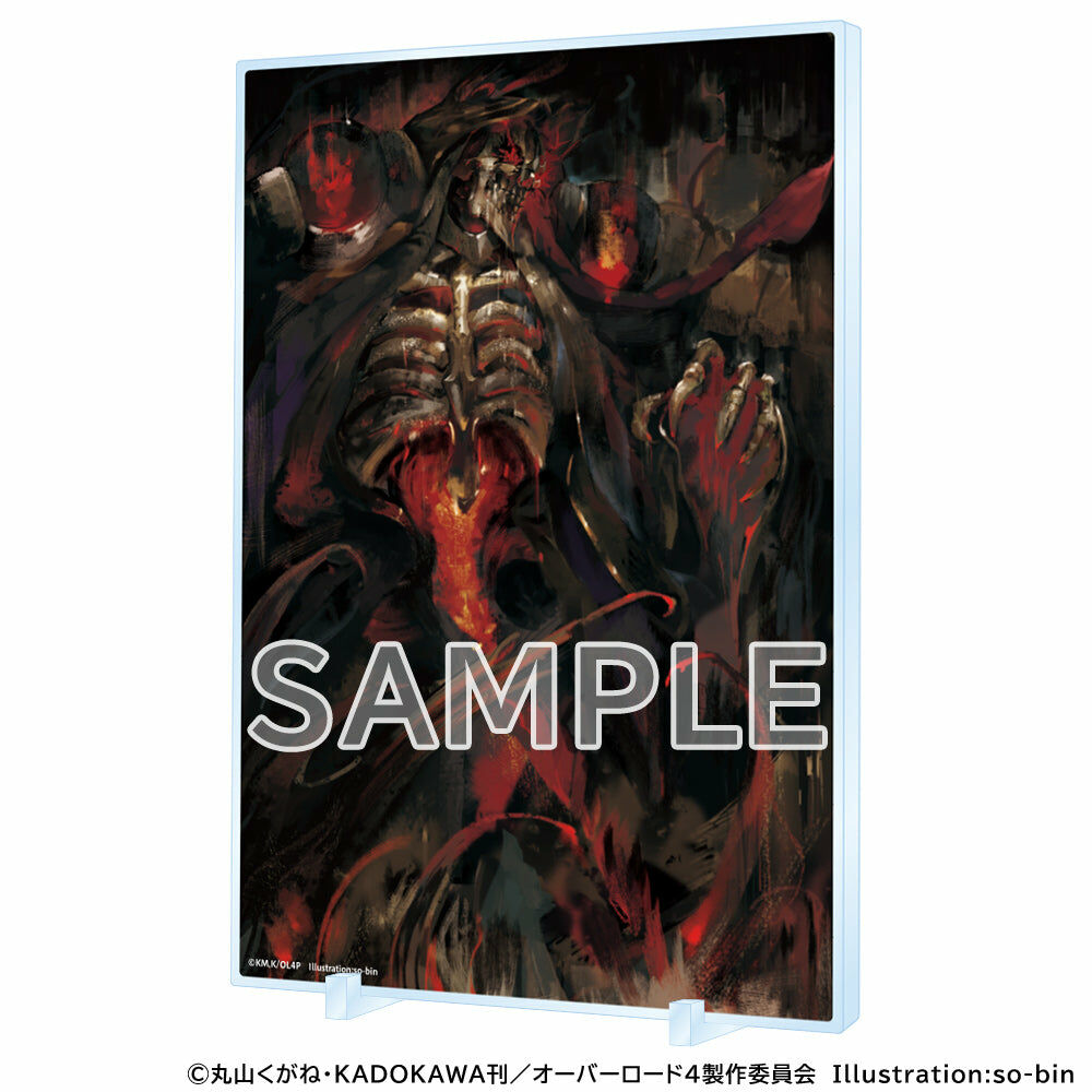 【預購日本進口精品-2022/12月中旬】『OVERLORD IV』壓克力立牌 1