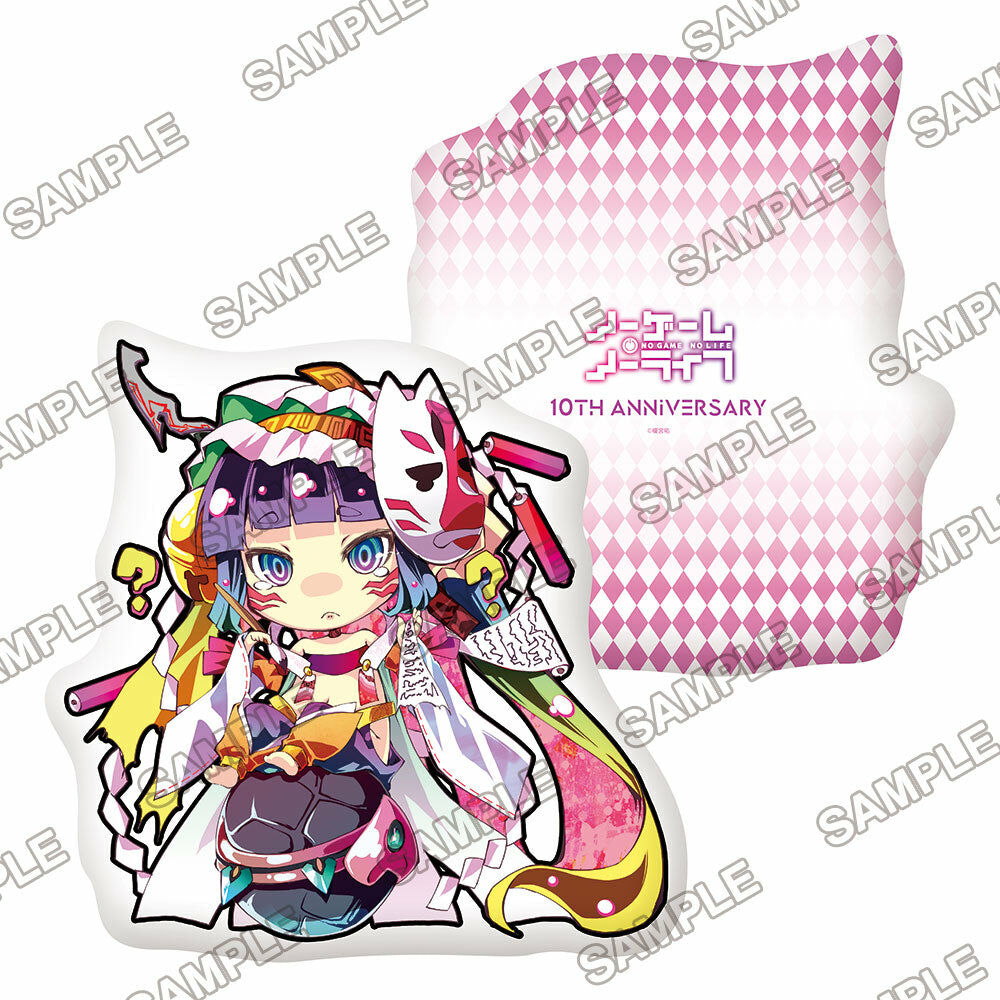 【預購日本進口精品-2023/1月中旬】『NO GAME NO LIFE 遊戲人生』10th Anniversary 造型抱枕 帆樓