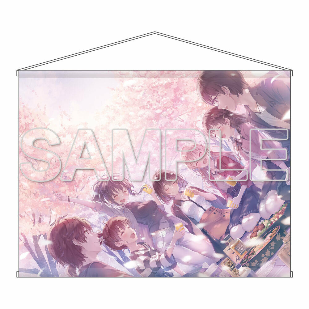 【預購日本進口精品-2022/11月中旬】『不起眼女主角培育法』10週年紀念 B2掛軸