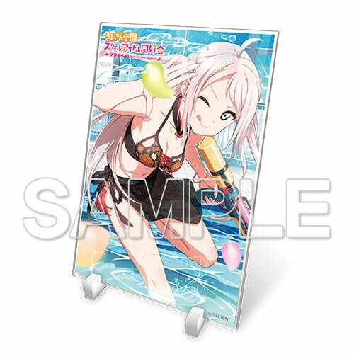 【預購日本進口精品-2022/10月中旬】『LoveLive！虹咲學園學園偶像同好會』大型壓克力立牌 鐘 嵐珠 泳裝Ver.