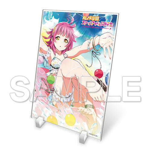 【預購日本進口精品-2022/10月中旬】『LoveLive！虹咲學園學園偶像同好會』大型壓克力立牌 天王寺璃奈 泳裝Ver.