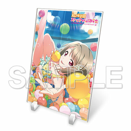【預購日本進口精品-2022/10月中旬】『LoveLive！虹咲學園學園偶像同好會』大型壓克力立牌 中須霞 泳裝Ver.