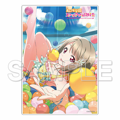 【預購日本進口精品-2022/10月中旬】『LoveLive！虹咲學園學園偶像同好會』大型壓克力立牌 中須霞 泳裝Ver.