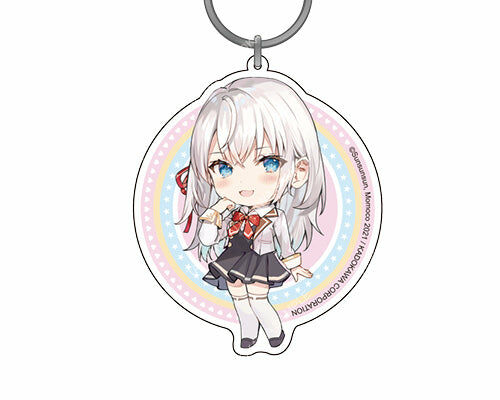 不時輕聲地以俄語遮羞的鄰座艾莉同學(原作) 壓克力鑰匙圈 A