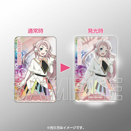 【預購日本進口精品-2022/10月中旬】『LoveLive！虹咲學園學園偶像同好會』PIICA＋透明票卡夾 （鐘 嵐珠）
