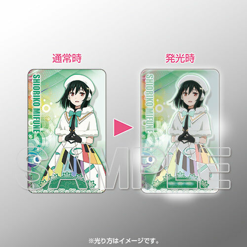【預購日本進口精品-2022/10月中旬】『LoveLive！虹咲學園學園偶像同好會』PIICA＋透明票卡夾 （三船栞子）