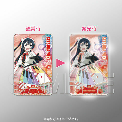 【預購日本進口精品-2022/10月中旬】『LoveLive！虹咲學園學園偶像同好會』PIICA＋透明票卡夾 （優木雪菜）